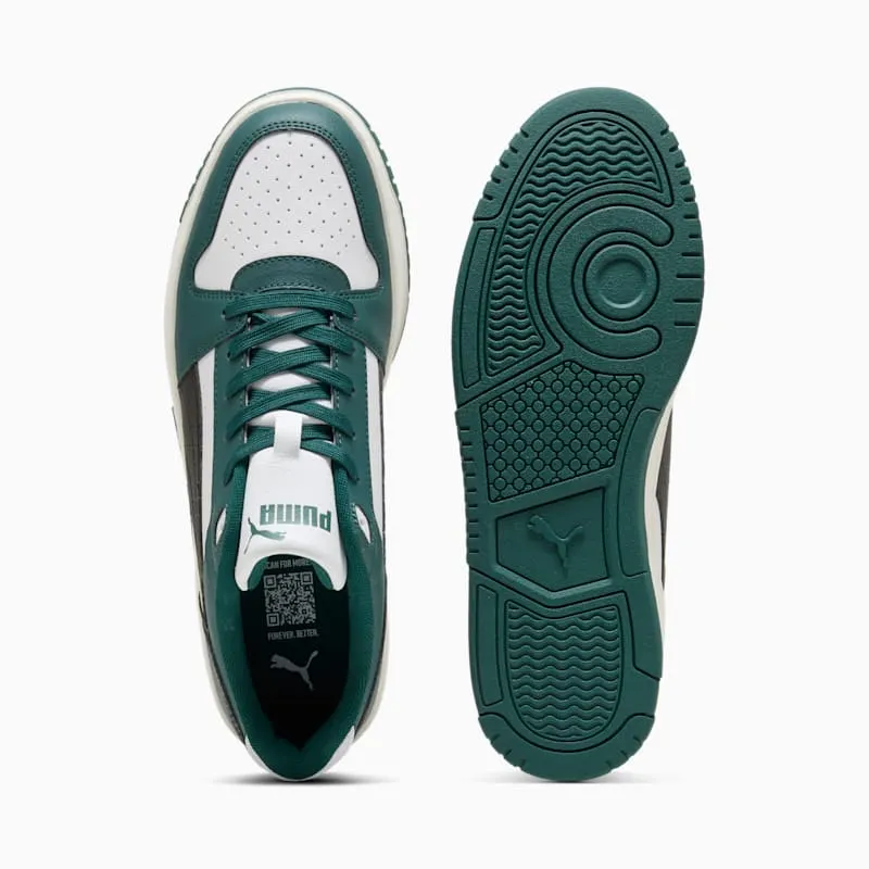 Puma Rebound Dark Green-PUMA Black-PUMA White (407169-05)