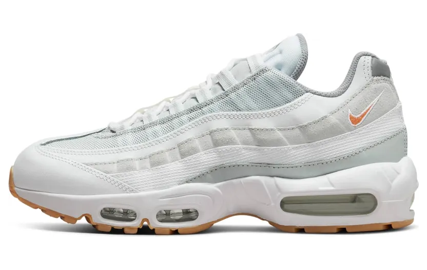 Nike Air Max 95 White “White / Hot Curry-pure Platinum-wolf Grey” (DM0011100)