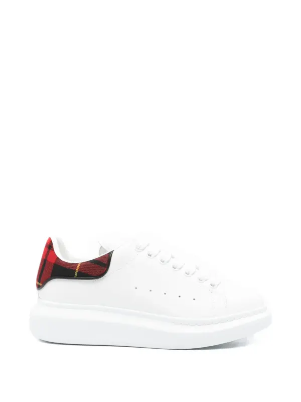 Alexander McQueen Oversized mit Schottenkaro – White (553770WIAJQ)