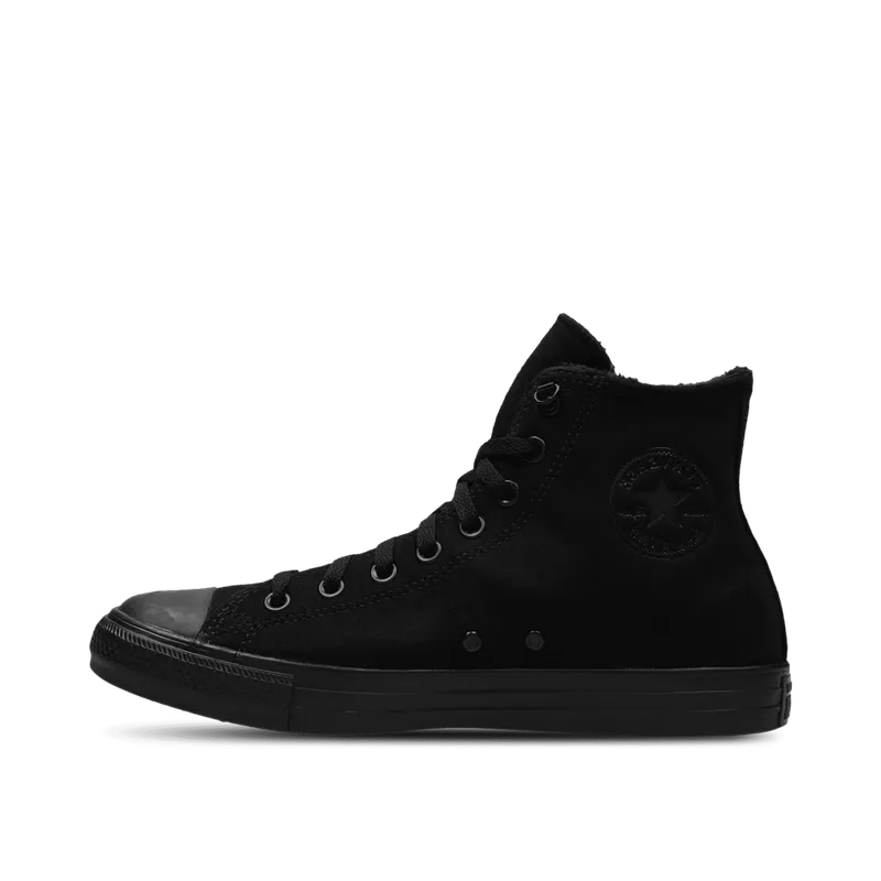 Converse Chuck Taylor All Star Suede & Faux Fur Black/Black/Black (A05614C)