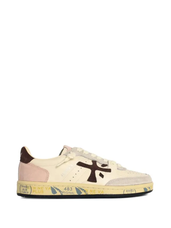 Premiata BSKT suède with logo – Beige (BSKTCLAD7658)