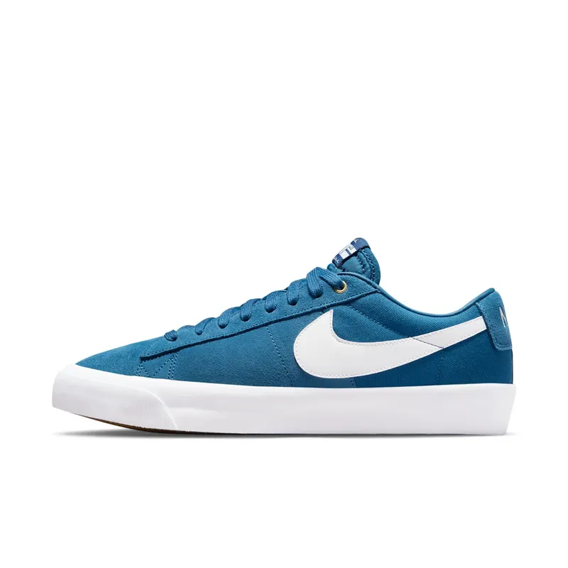 Nike SB Zoom Blazer Low Pro GT Skate Shoe Blue (DC7695-401)