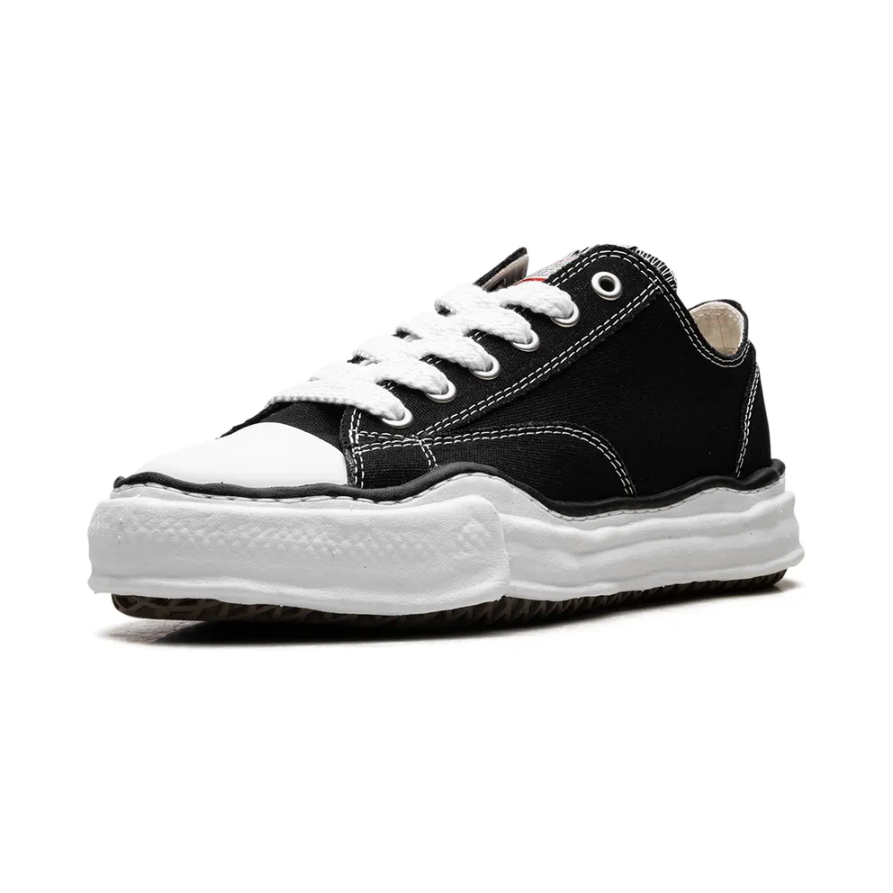 Maison Mihara Yasuhiro Peterson OG Sole Canvas Low “BLACK” (A01FW702-BLK)