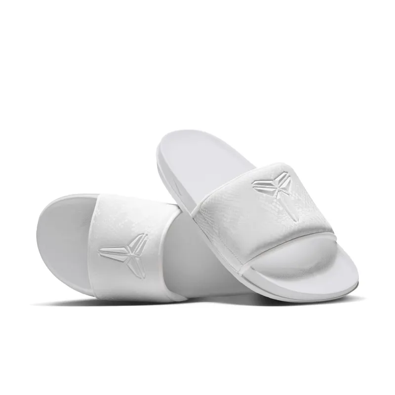 Nike Kobe Offcourt Slide “Triple White” (IF2870-100)