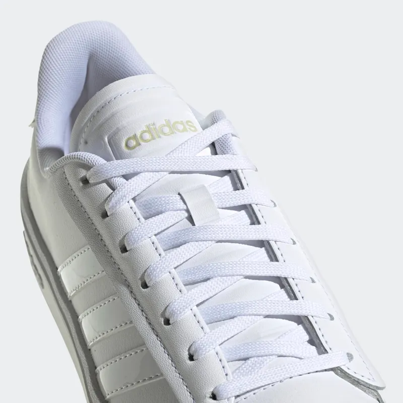 Adidas Grand Court Alpha Cloud White / Cloud White / Gold Metallic (GX8166)