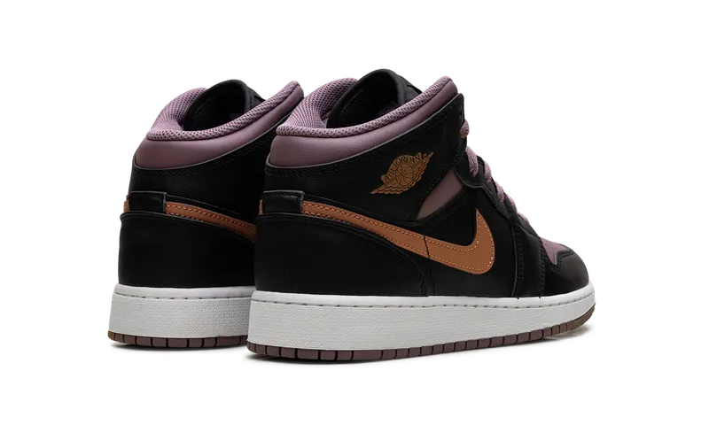 Air Jordan Retro 1 Mid SE GS “Black Sky J Mauve” (FB9909-008)