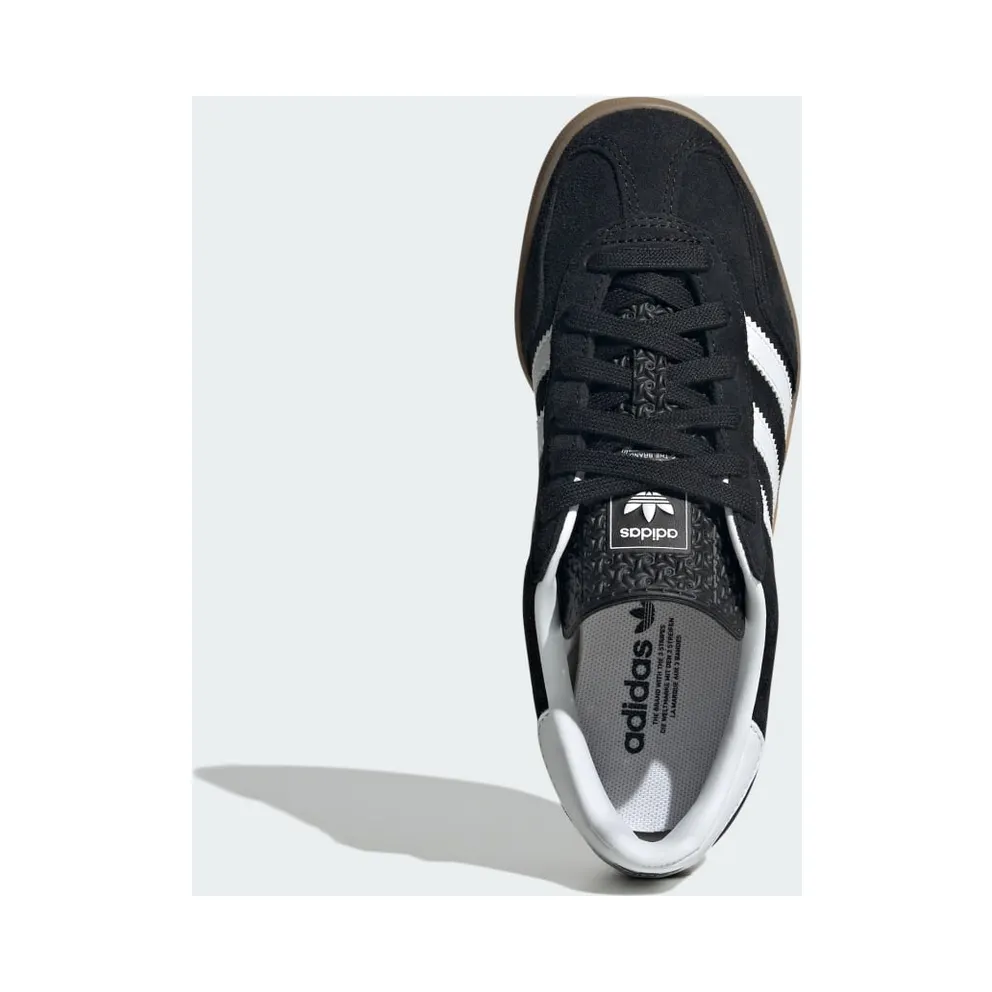 Adidas Gazelle Indoor Kids Core Black / Cloud White / Gum (JQ8701)