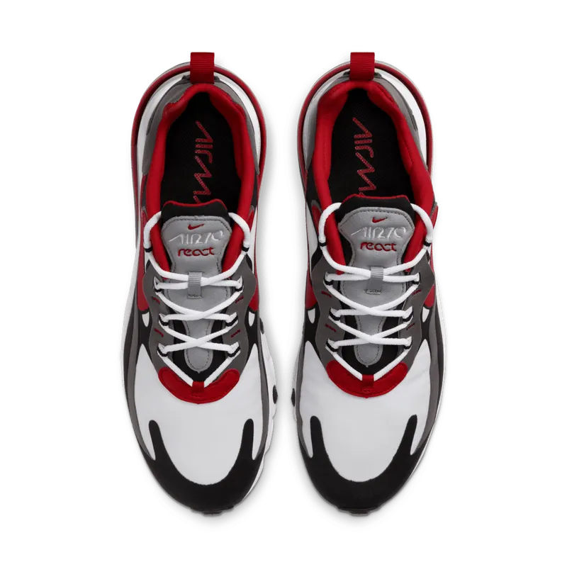 Nike Air Max 270 React Black Iron Grey University Red Black/White-Iron Grey-University Red (CI3866-002)