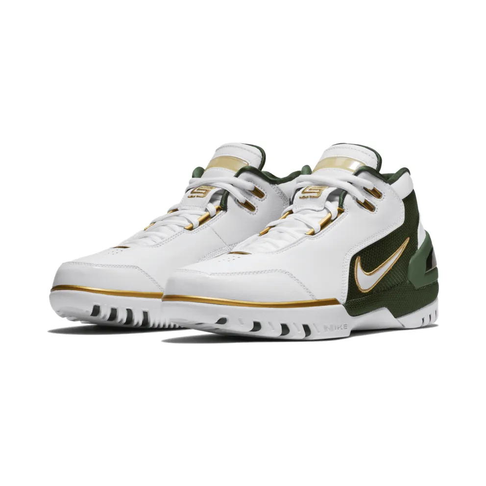 Nike Air Zoom Generation SVSM Retro White/White-Metallic Gold Dust-Deep Forest (AO2367-100)