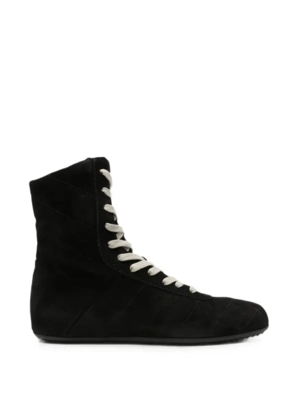 Rick Owens Minimal High Sneaks Sneakers – Schwarz (RU02F4879LVSQ1)