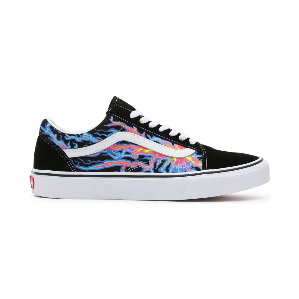 VANS Electric Flame Old Skool Shoes Black (VN0A5KRFB03)