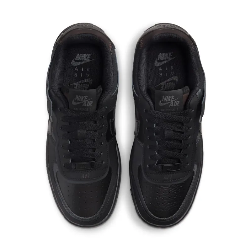 Nike Air Force 1 Low Shadow Triple Black (FB7582-001)