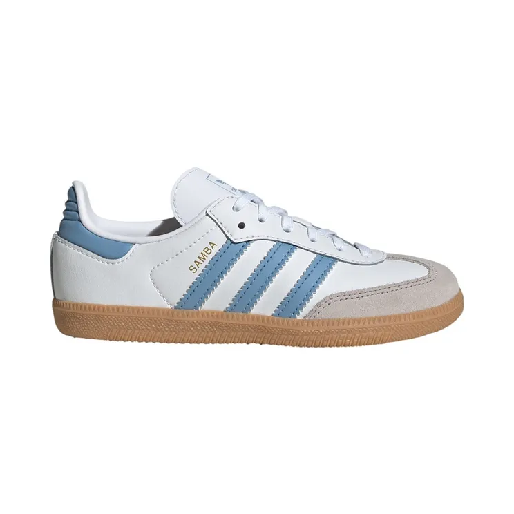 adidas Samba OG Cloud White Ash Blue Gum (JQ2828)