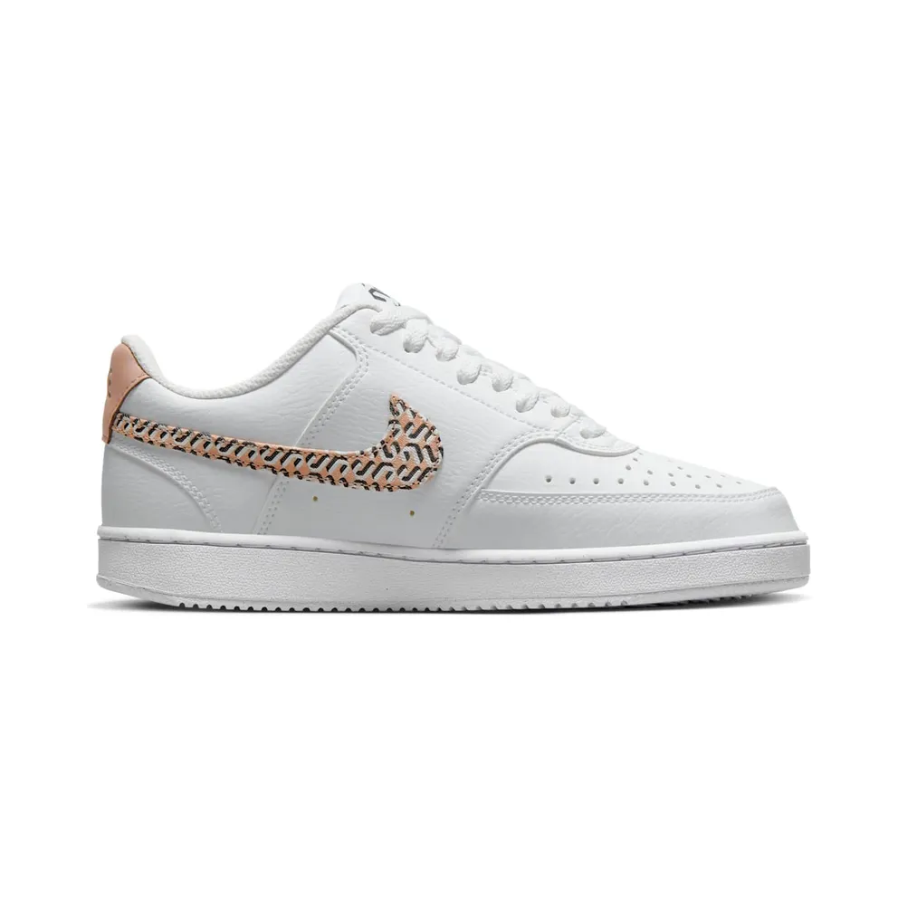 Nike Court Vision Low “White / Black / Summit White / Hemp” (FN7323-100)
