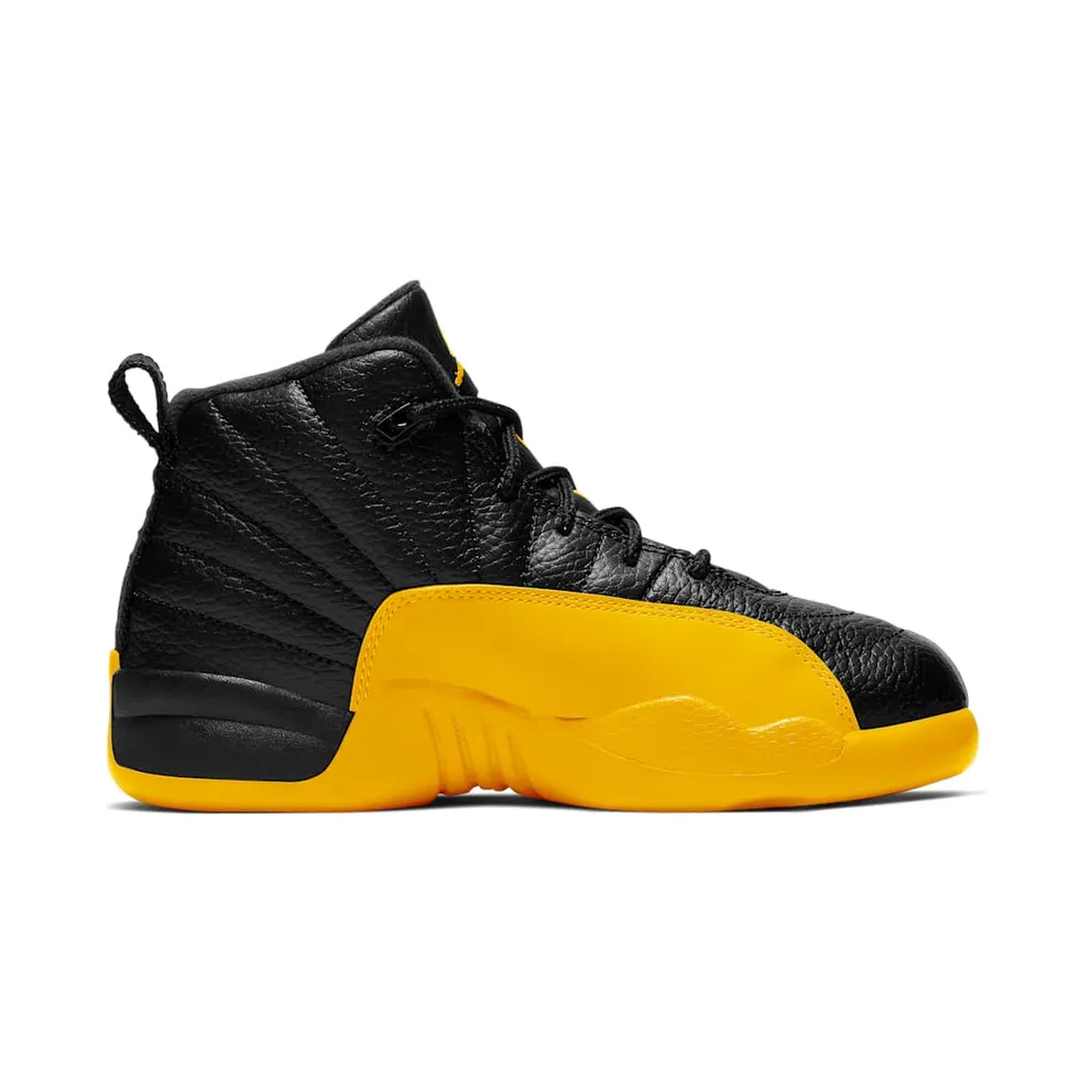 Jordan 12 Retro Black University Gold (PS) Black/University Gold (151186-070)