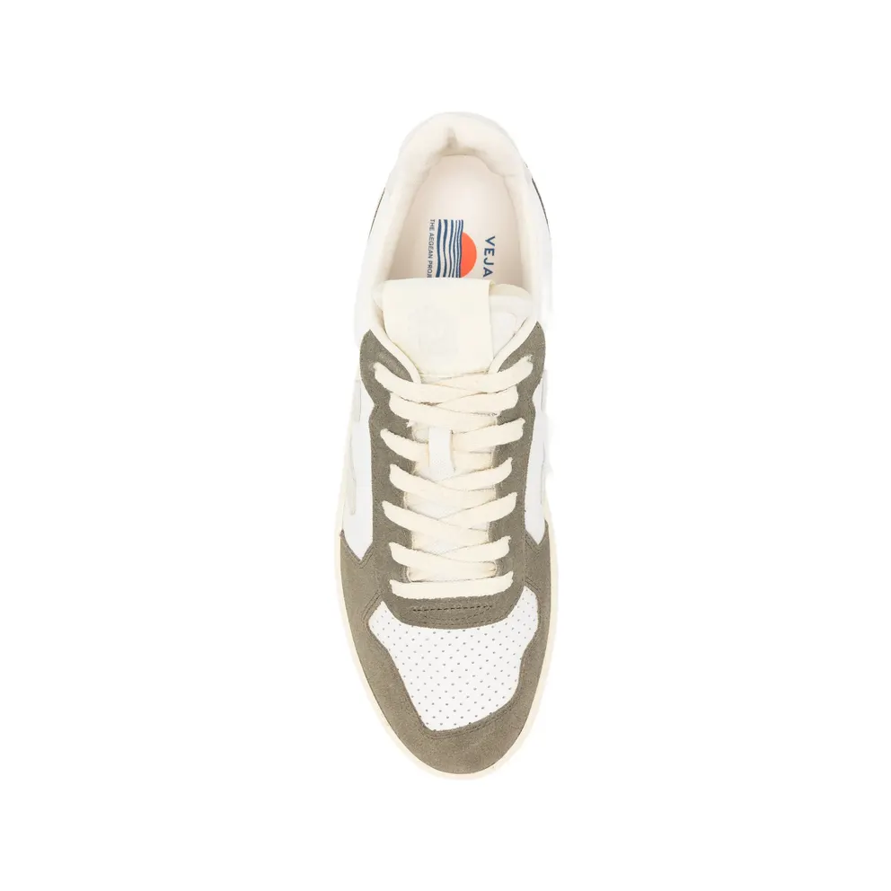 Veja V-82 Panelled “Neutrals/Green” (VE3321697)