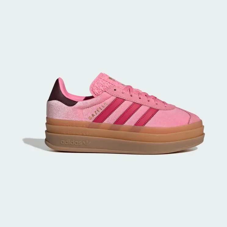 Adidas Gazelle Bold Kids Bliss Pink / Ruby Red / Maroon (JR5964)