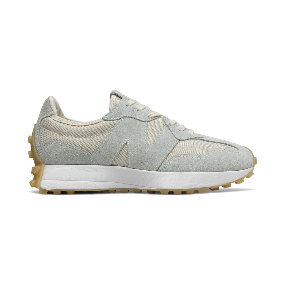 New Balance 327 Light Beige (W) White/Pale Blue (WS327UND)