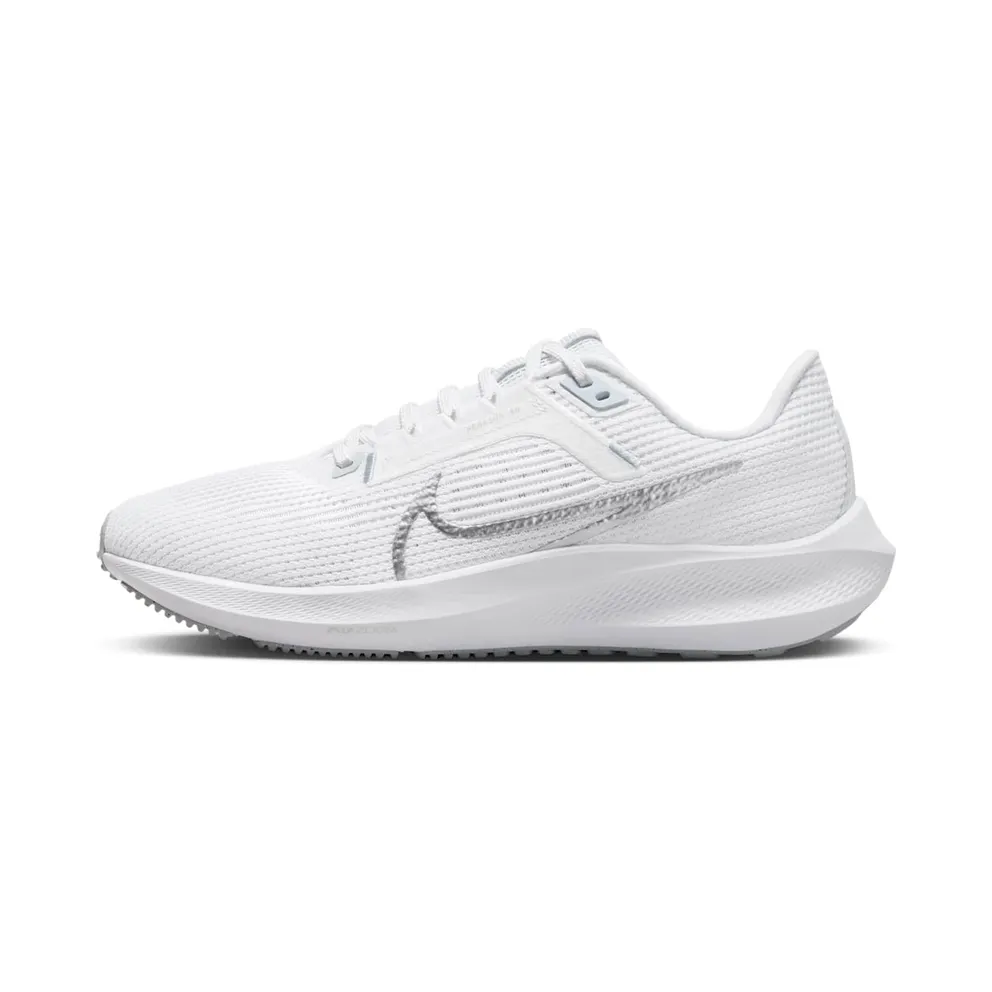 Nike Pegasus 40 White Metallic Silver (DV3854-101)