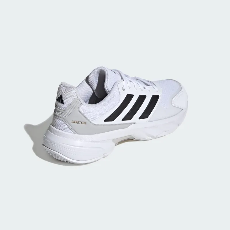 Adidas CourtJam Control 3 Tennis Shoes Cloud White / Core Black / Grey Two (IF7888)