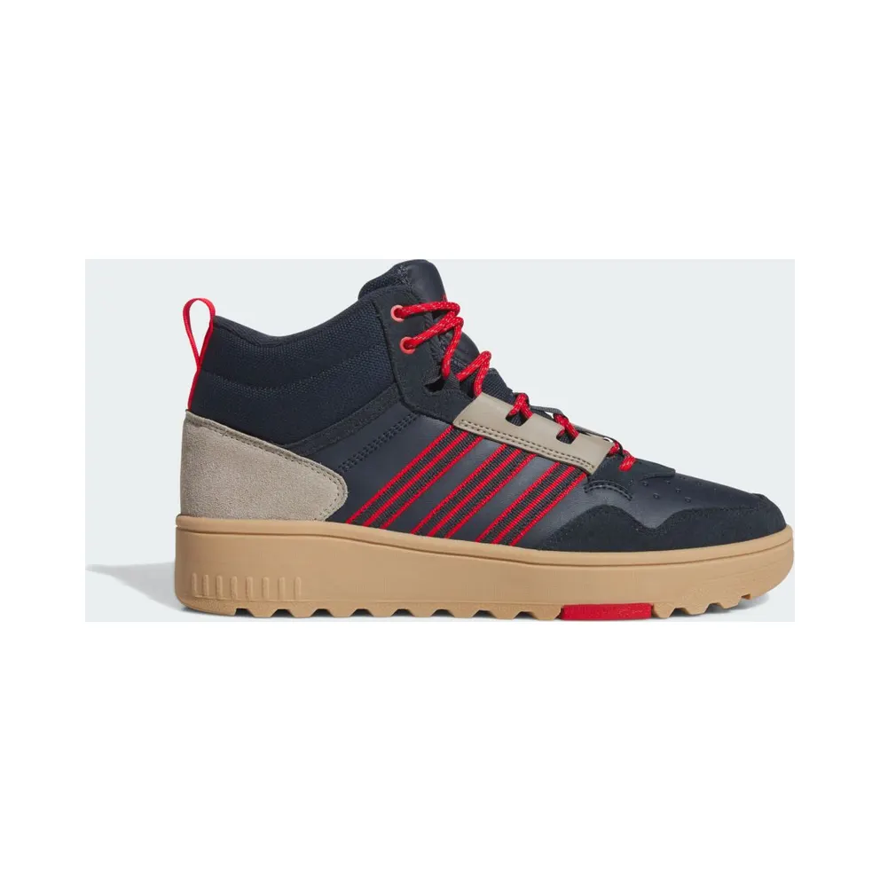 Adidas Hoops 4.0 Halfhoge Sneakers Aurora Ink / Better Scarlet / Gum (JR6705)