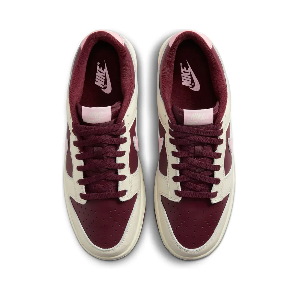 Nike Dunk Low Retro Premium Pale Ivory/Night Maroon/Pale Ivory/Medium Soft Pink (DR9705-100)