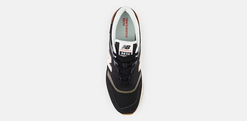 NEW BALANCE 997H “BLACK / CAYENNE” (CM997HLP)