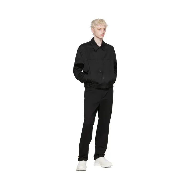 Alexander McQueen Black Sprint Runner Sneakers (688548WIC94) (5)