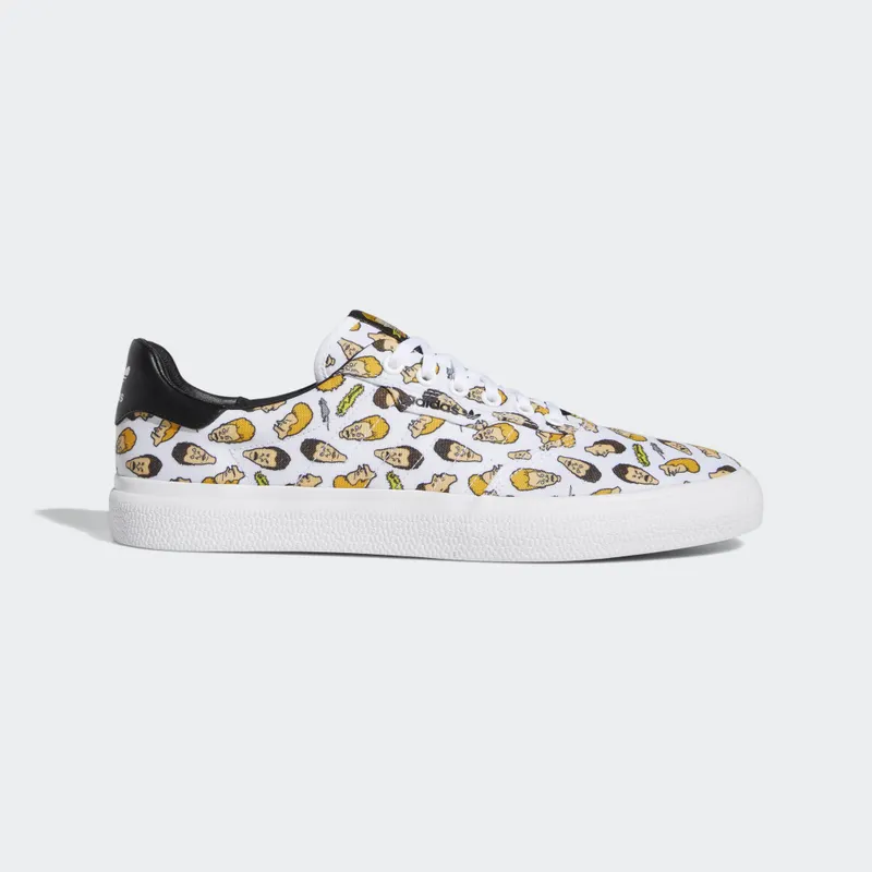 adidas 3MC Vulc Beavis and Butthead Cloud White/Core Black/Cloud White (F35088)