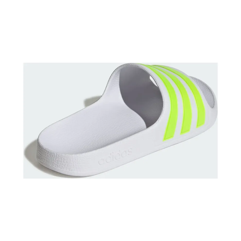 Adidas adilette Aqua Slides Kids Cloud White / Solar Slime / Cloud White (IH6895)