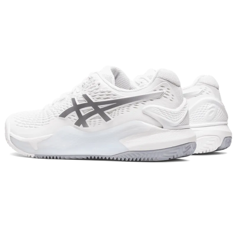Asics GEL-RESOLUTION 9 CLAY White/Pure Silver (1042A224.100)