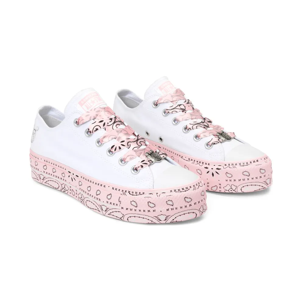 Converse Chuck Taylor All-Star Lift Low Miley Cyrus White (W) White (562236C)