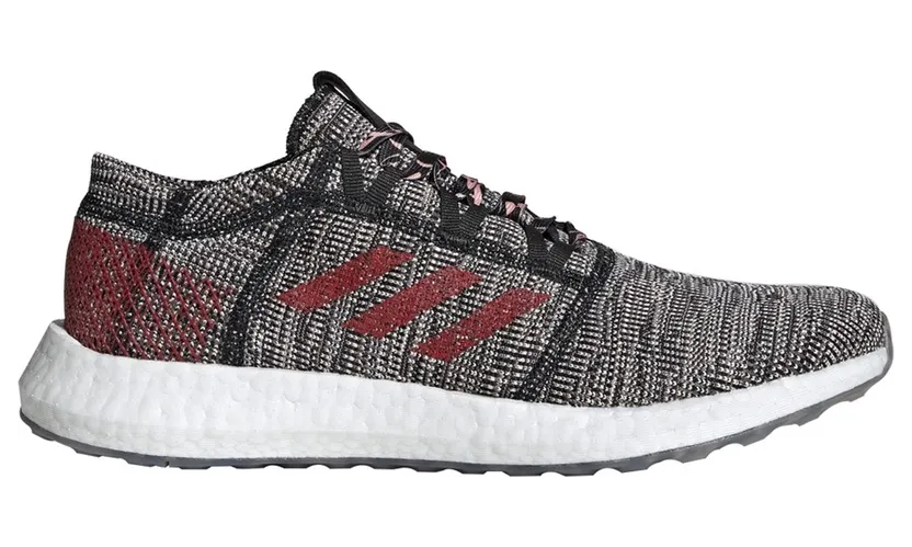 Adidas Ren Zhe x PureBoost Go ‘Black Scarlet’ Core Black/Scarlet/Clear Orange (F36193)