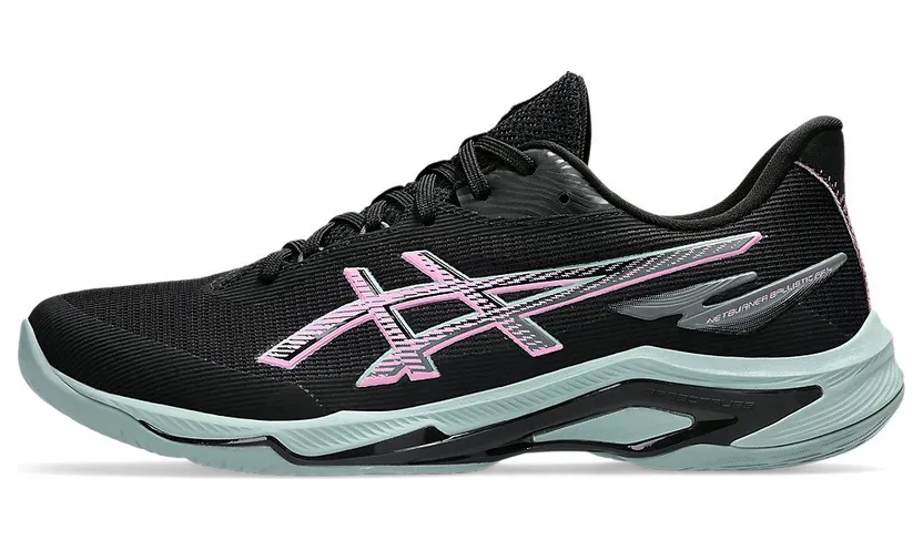 ASICS NETBURNER BALLISTIC FF 4 “Black / Bubblegum” (1051A088-002)