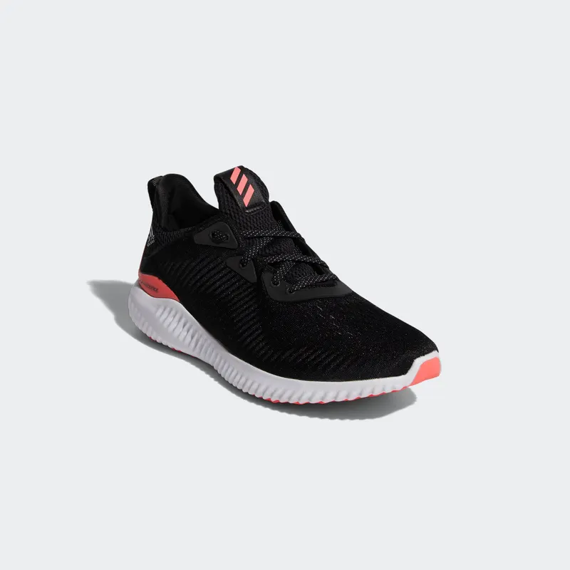 Adidas Alphabounce+ Core Black / Cloud White / Signal Pink (FZ2194)