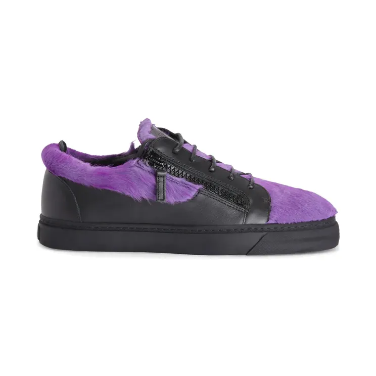 Giuseppe Zanotti Frankie mit doppeltem Reißverschluss “Black” (RU00129K57)