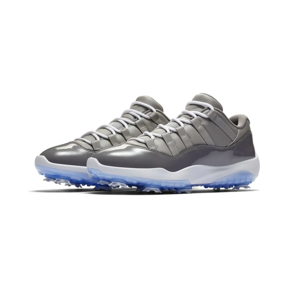 Jordan 11 Retro Low Golf Cool Grey Medium Grey/Gunsmoke-White (AQ0963-002)