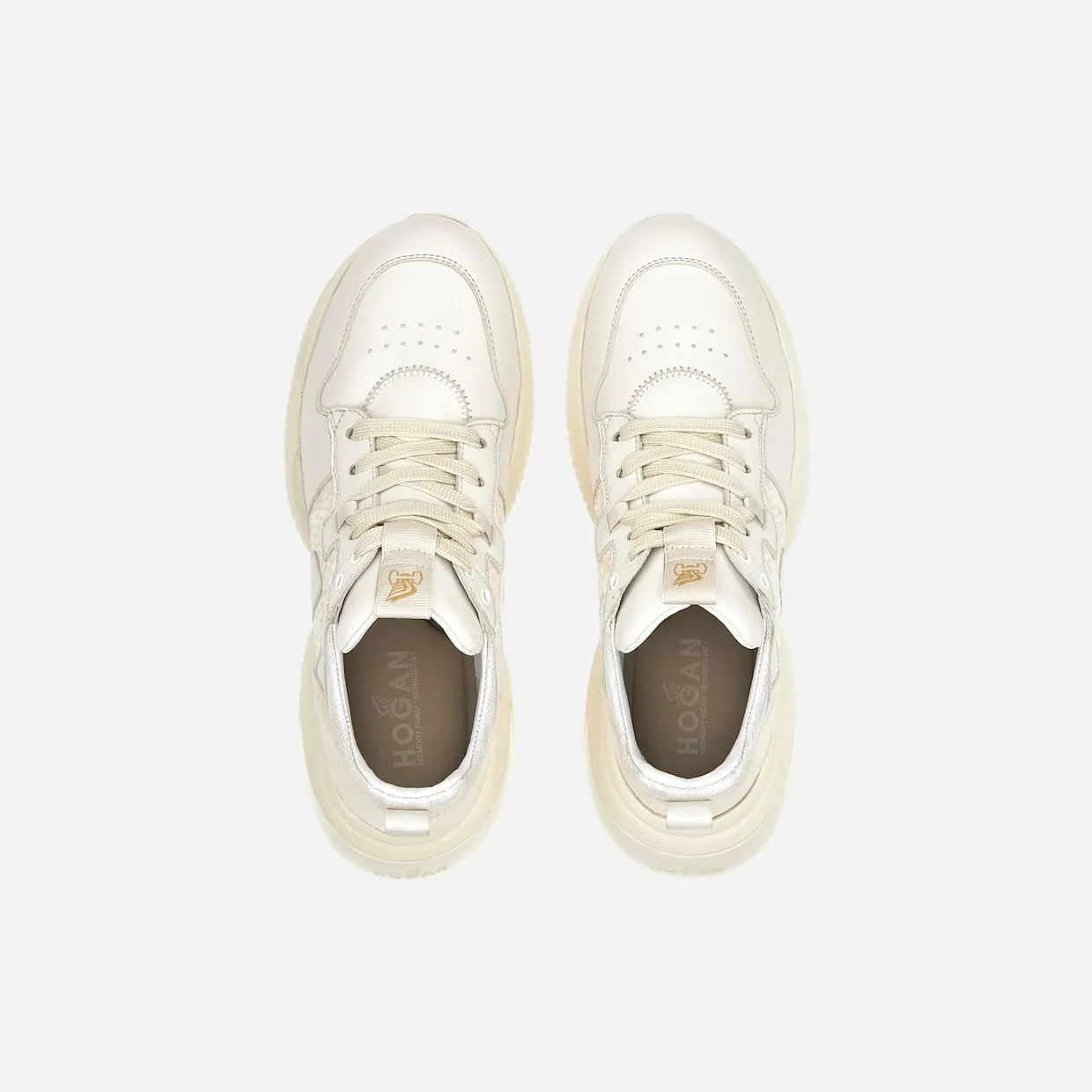 Hogan Interaction Beige White Silver (HXW5680EU10OEP0RUB) (3)