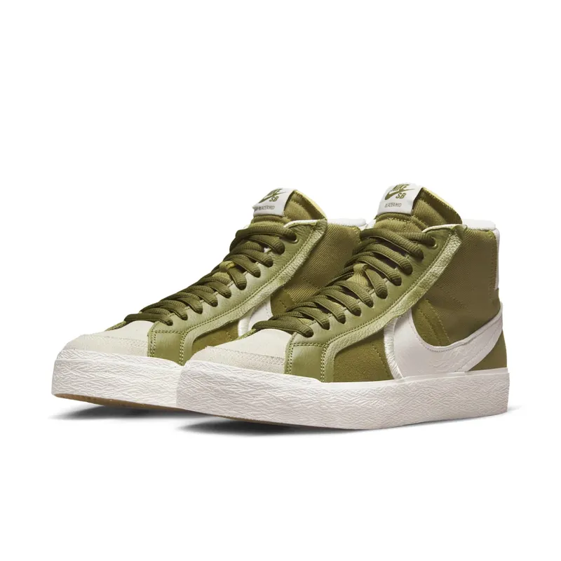 Nike ZOOM BLAZER MID PREMIUM PLUS SB “OLIVE” (DR9144-300)
