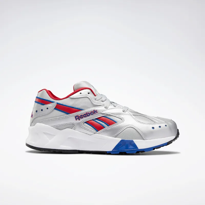Reebok AZTREK Metallic Silver / Red / Blue (DV9676)