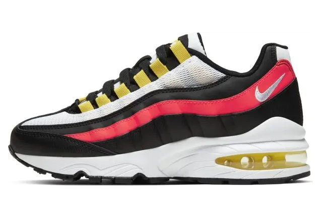 Nike Air Max 95 White Bright Crimson (GS)