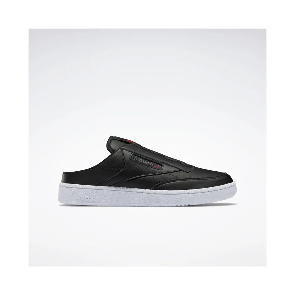 Reebok Club C Laceless Mule Core Black / Core Black / Pure Grey 7 (H01588)