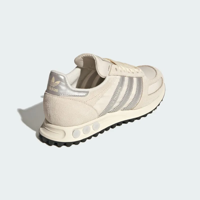 Adidas LA TRAINER OG Shoes Wonder White / Silver Metallic / Off White (KI8924)