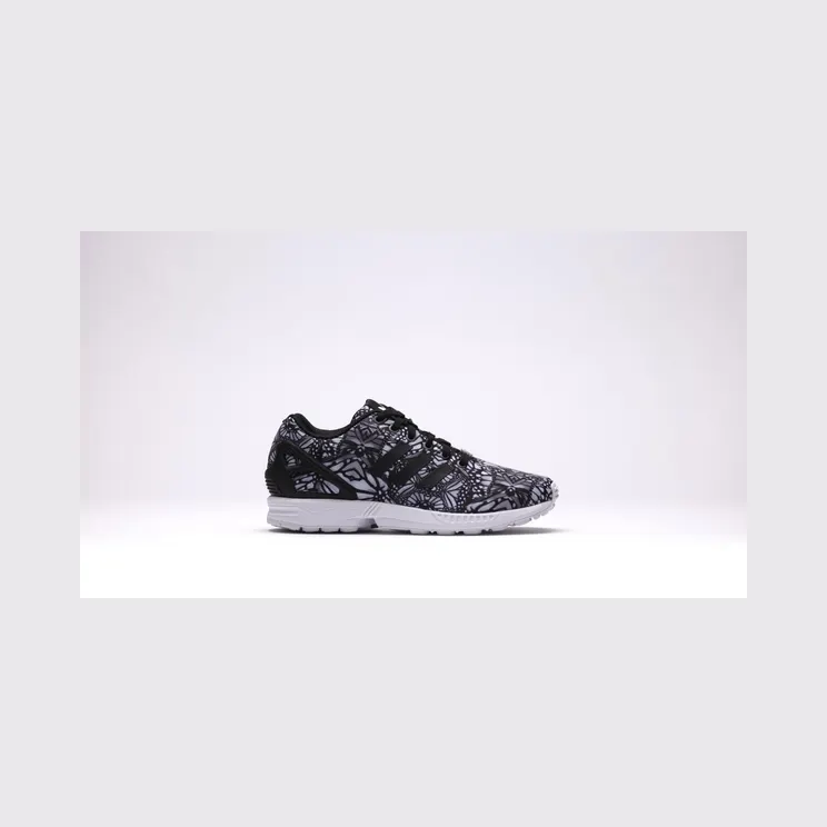 adidas ZX Flux Black White Floral (B35153)
