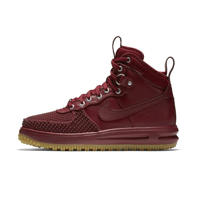 Nike Lunar Force 1 Duckboot Team Red Gum Team Red/Team Red-Gum Light Brown (805899-600)