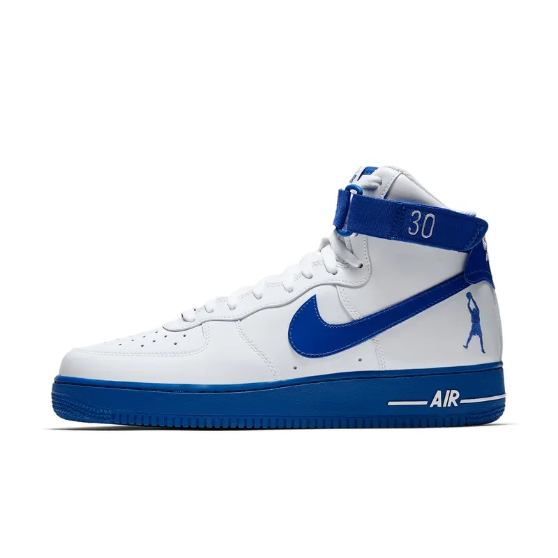 Nike Air Force 1 High Sheed Think 16 (Rude Awakening) White/Bluejay (AQ4229-100)