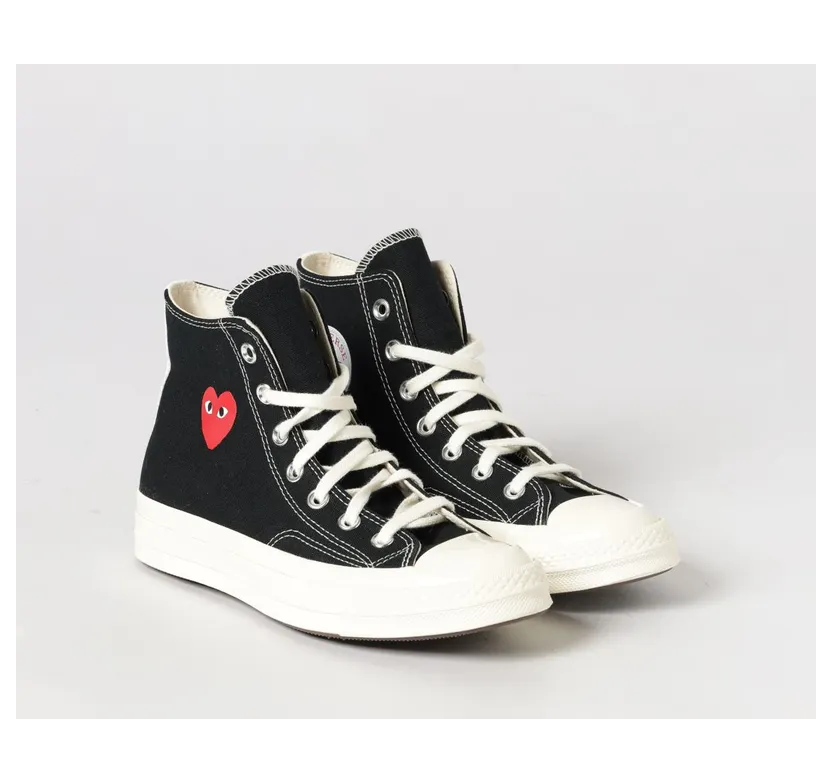 Converse COMME DES GARÇONS PLAY X CONVERSE Sneakers Comme Des GarÇons Black (AZK129D1)