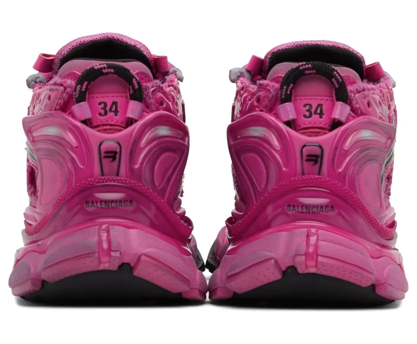 Balenciaga Pink Runner Sneakers (677402 W3RB2) (2)
