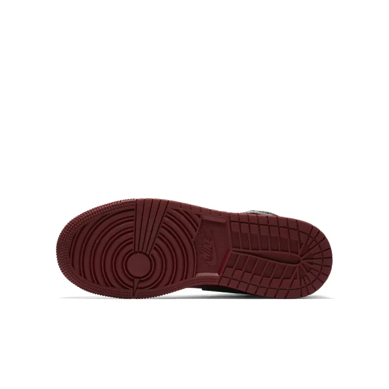 Jordan 1 Mid Team Red Black White (GS) Team Red/Black-Summit White (554725-601)