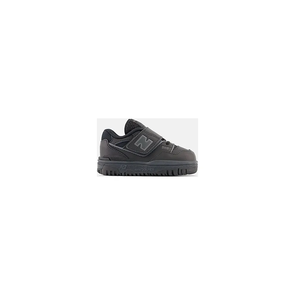 NEW BALANCE 550 Bungee Lace with Top Strap “BLACK” (IHB550BB)